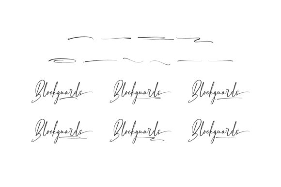 Blockguards Font - Preview 6