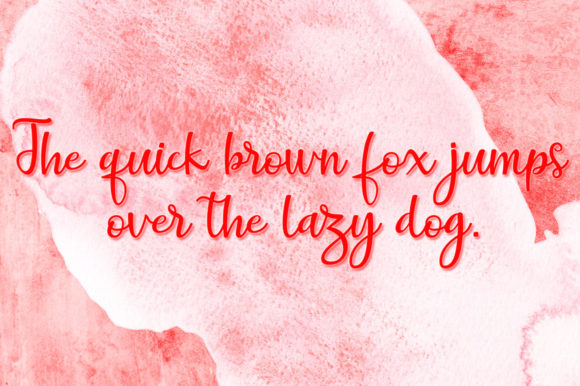 Blush Script Font - Preview 3