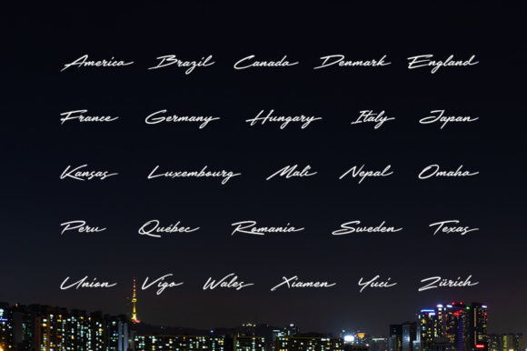 City Font - Preview 4