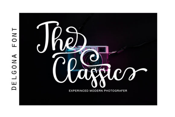 Delgona Font - Preview 1