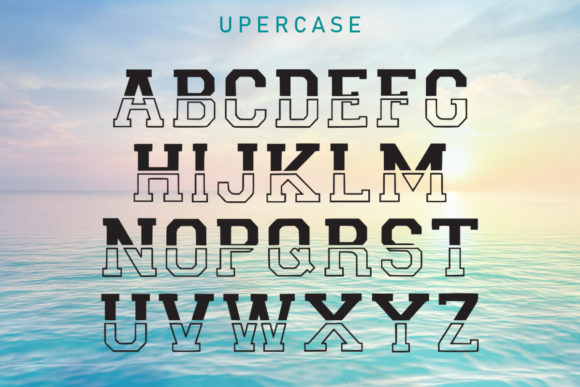Halfy Font - Preview 1