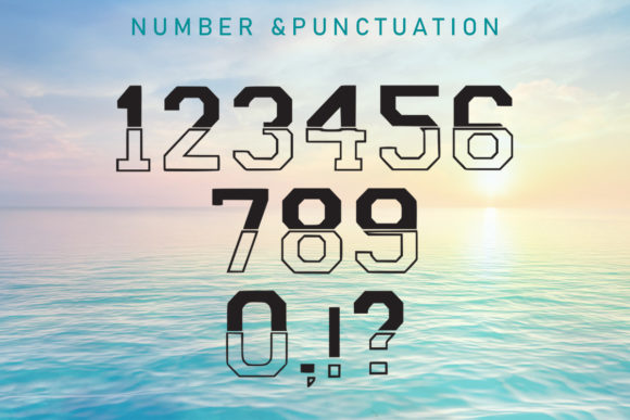 Halfy Font - Preview 3