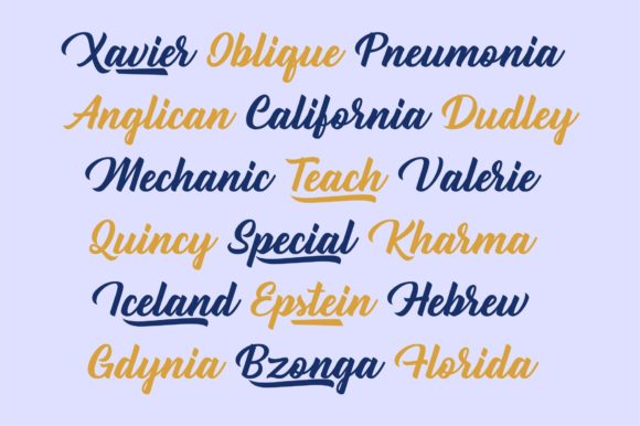 Heatter Font PNG with transparent background - Preview 2