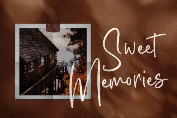 Millea Beatrice Font PNG with transparent background - Preview 4