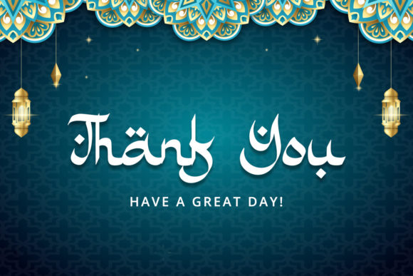 Miracle Ramadhan Font PNG with transparent background - Preview 6