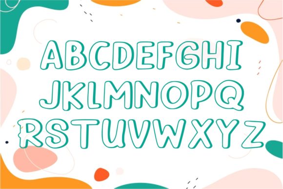 News Outline Font PNG with transparent background - Preview 1