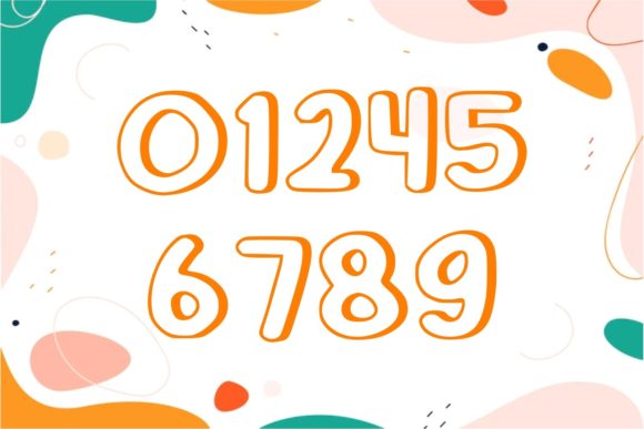 News Outline Font PNG with transparent background - Preview 2