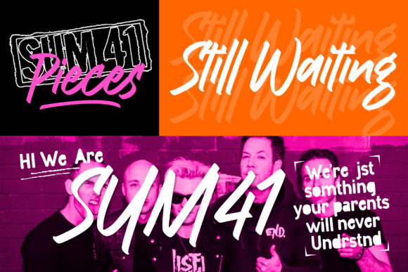 Originthink Font PNG with transparent background - Preview 3