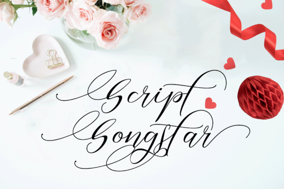 Sinthiya Bella Font PNG with transparent background - Preview 2
