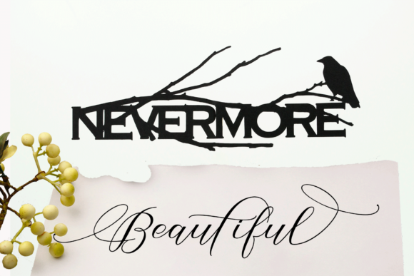 Sinthiya Bella Font PNG with transparent background - Preview 5