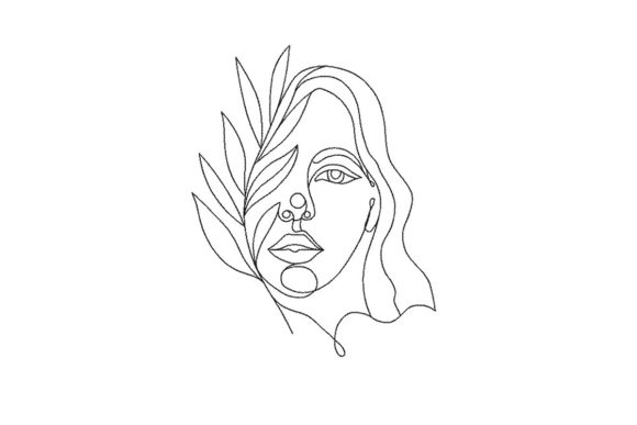 Woman with Flowers