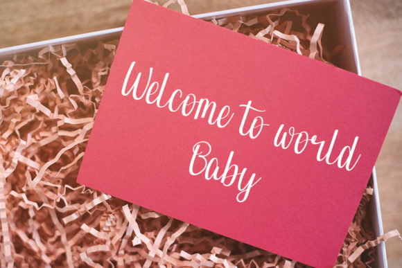 Baby Shower Font - Preview 1