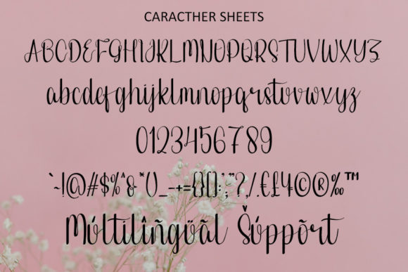 Baby Shower Font - Preview 4