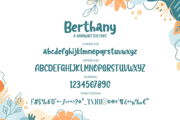 Berthany Font - Preview 5