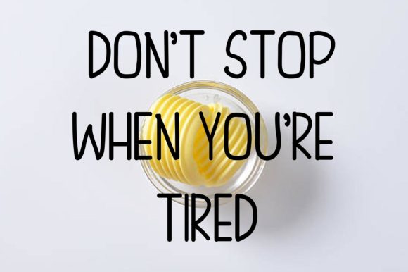 Boiling Butter Font PNG with transparent background - Preview 1