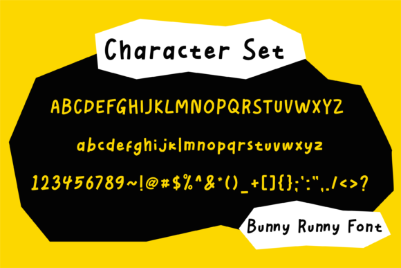 Bunny Runny Font - Preview 1