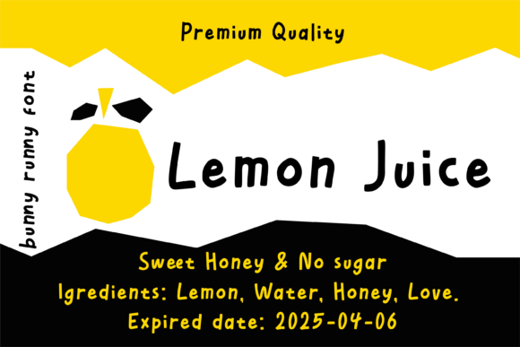 Bunny Runny Font - Preview 4