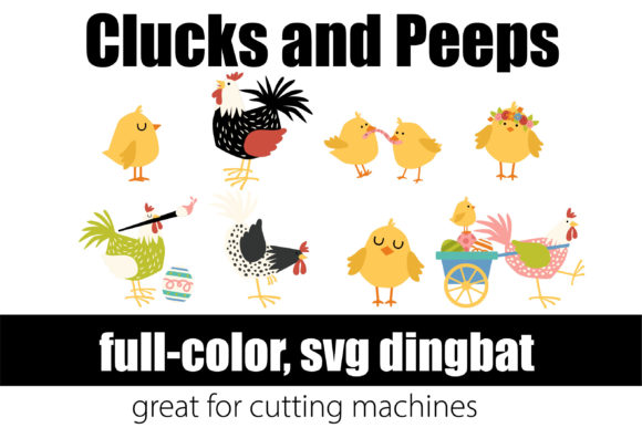 Clucks and Peeps Font - Preview 2