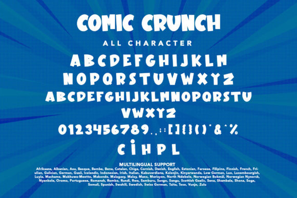 Comic Crunch Font - Preview 6