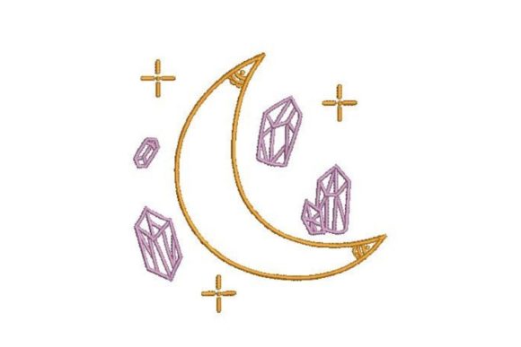 Crystals and Moon