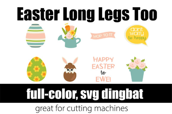 Easter Long Legs Font - Preview 1