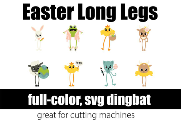 Easter Long Legs Font - Preview 2