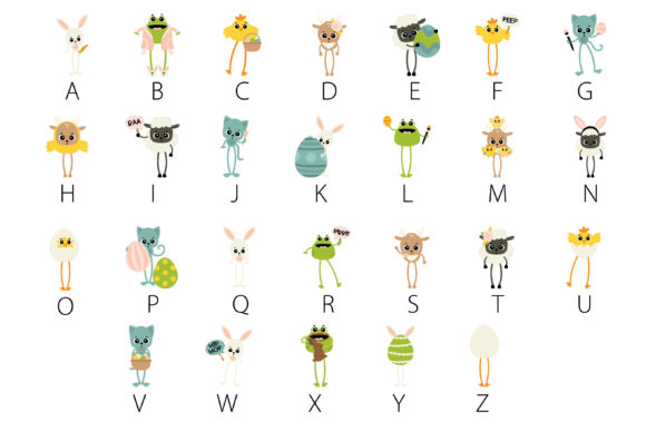 Easter Long Legs Font - Preview 3