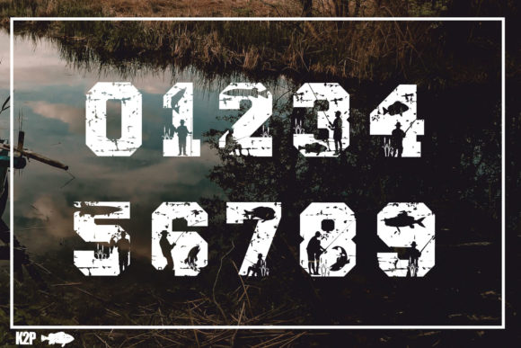 Go Fishing Day Font font preview - 2