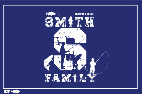 Go Fishing Day Font font preview - 6
