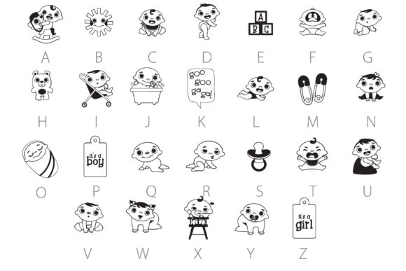 Hello Baby Font - Preview 2