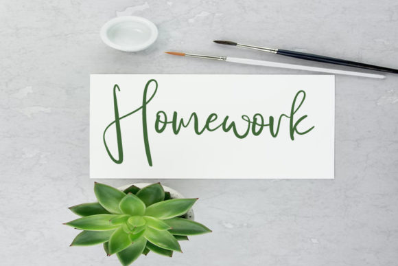 Jully Signature Font PNG with transparent background - Preview 3