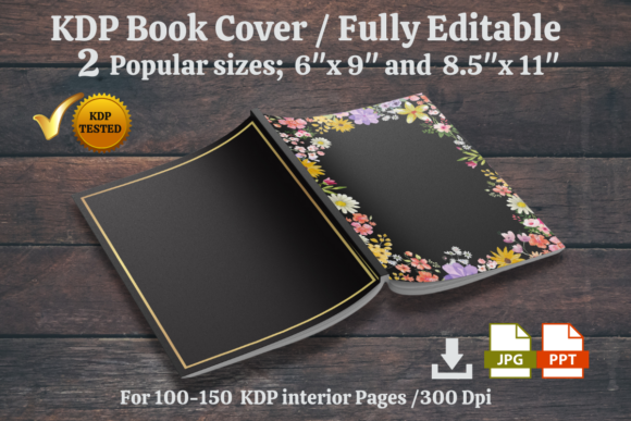 KDP Cover Floral Pattern