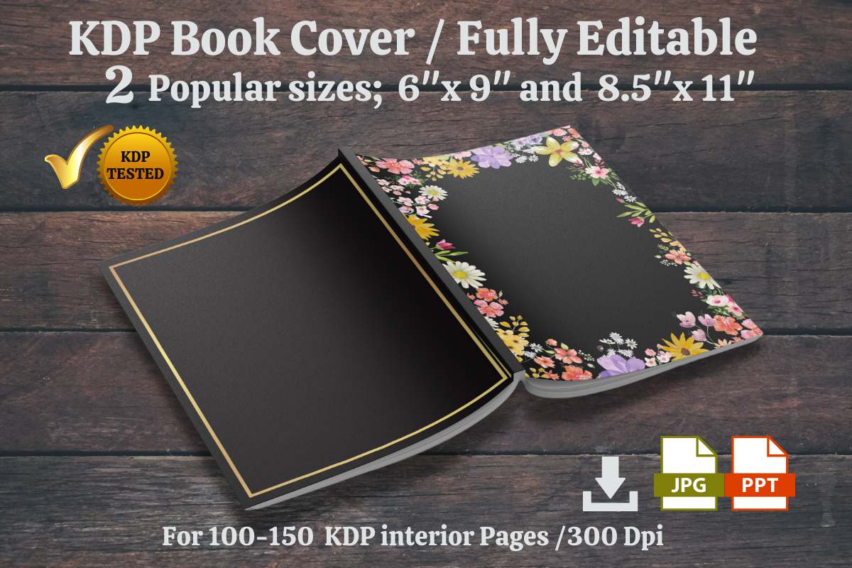 KDP Cover Floral Pattern