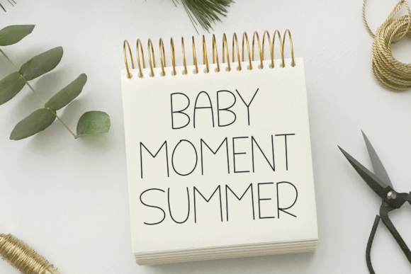 Minimalest Font PNG with transparent background - Preview 1
