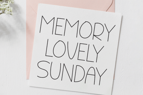 Minimalest Font PNG with transparent background - Preview 2