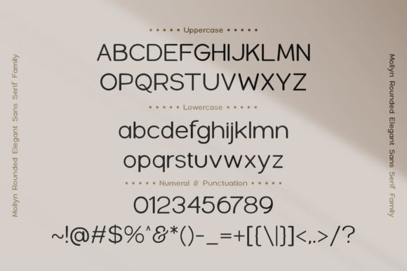 Mollyn Font PNG with transparent background - Preview 4
