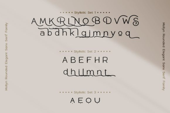 Mollyn Font PNG with transparent background - Preview 5