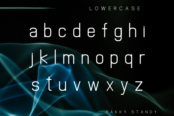 Pakky Standy Font PNG with transparent background - Preview 2