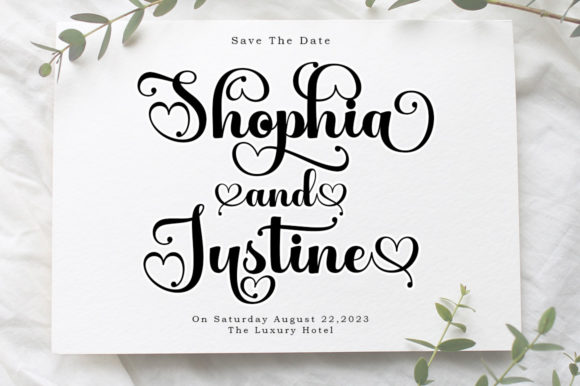 Alista Script Font - Preview 3
