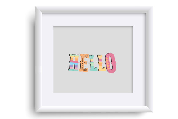Alpaca Pastel Font PNG with transparent background - Preview 4