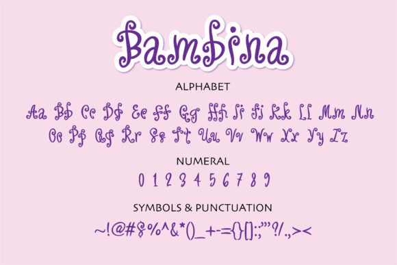 Bambina Font - Preview 1