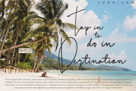 Bieleffed Script Font - Preview 1