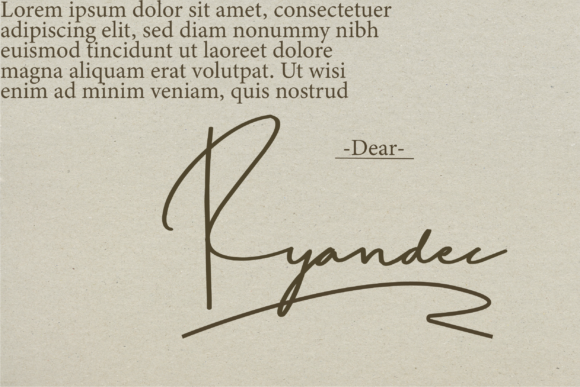Bieleffed Script Font - Preview 2