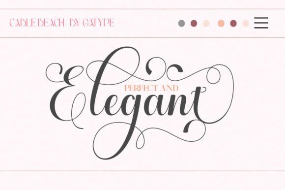 Cable Beach Font - Preview 4