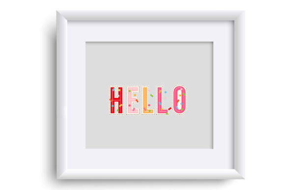 Confetti Notes Font - Preview 4