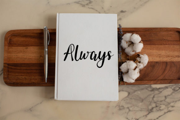 Daisy Plants Font PNG with transparent background - Preview 3