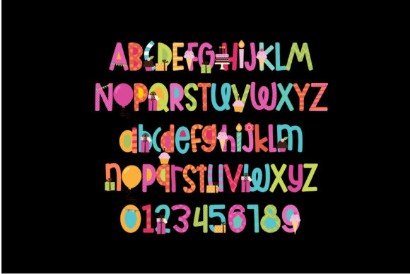 Dear Birthday Font - Preview 2
