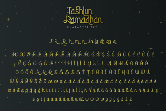 Fashlun Ramadhan Font - Preview 6