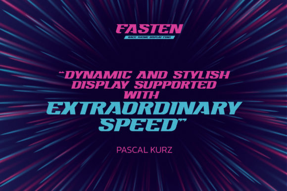 Fasten Font PNG with transparent background - Preview 6