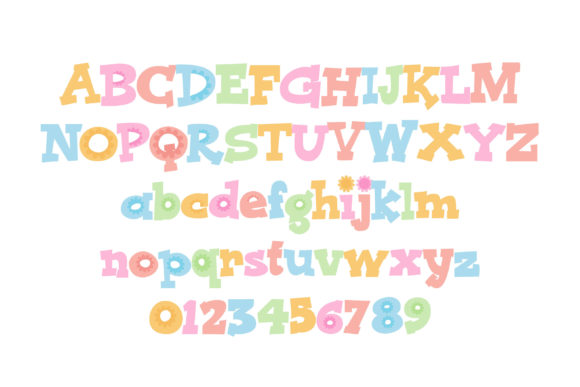 Floro Dos Font - Preview 1